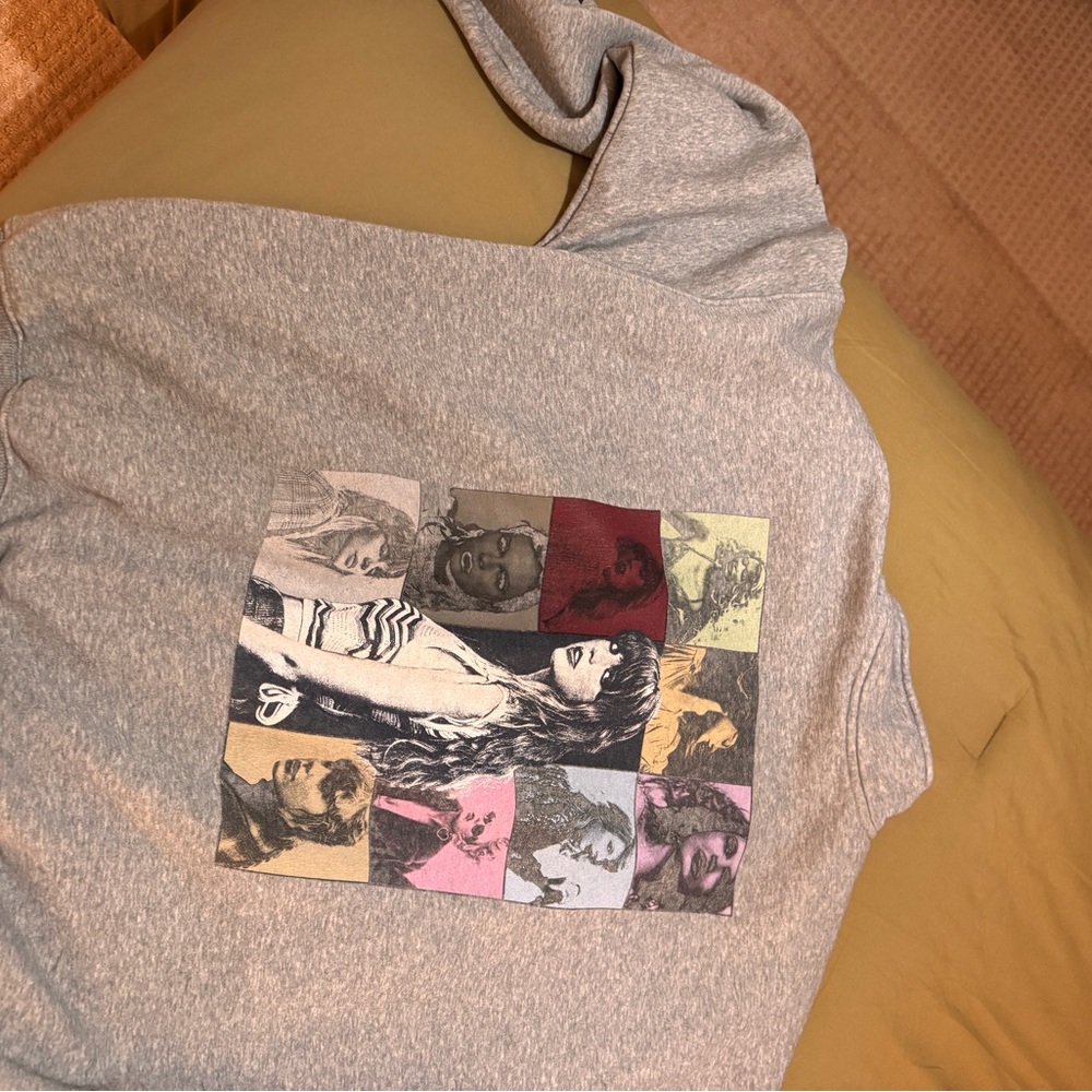 Taylor Swift Gray Tour Hoodie